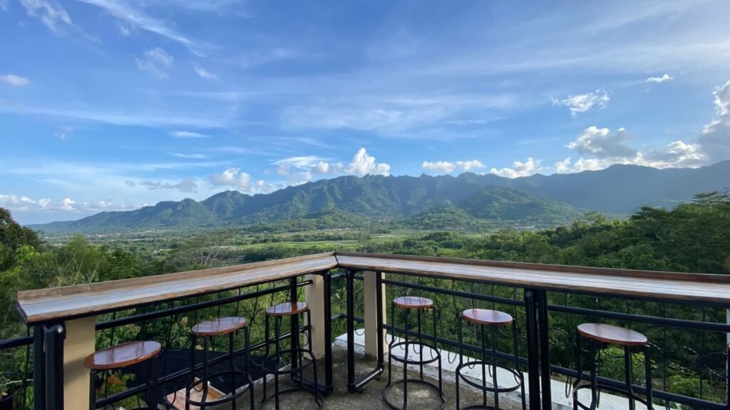 cafe dengan spot foto borobudur