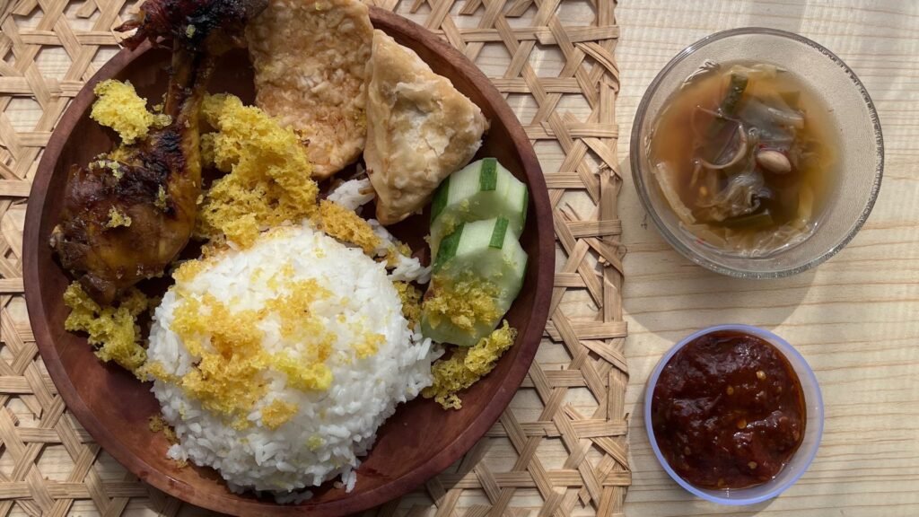 resto view teras padi borobudur