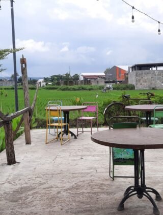 resto view teras padi borobudur