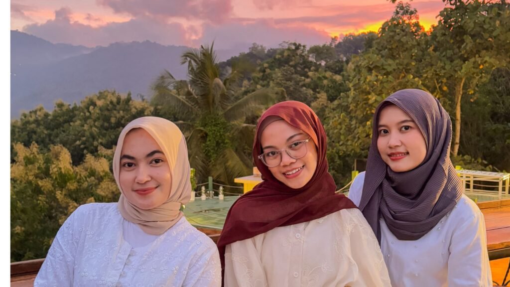 resto dengan pemandangan magelang