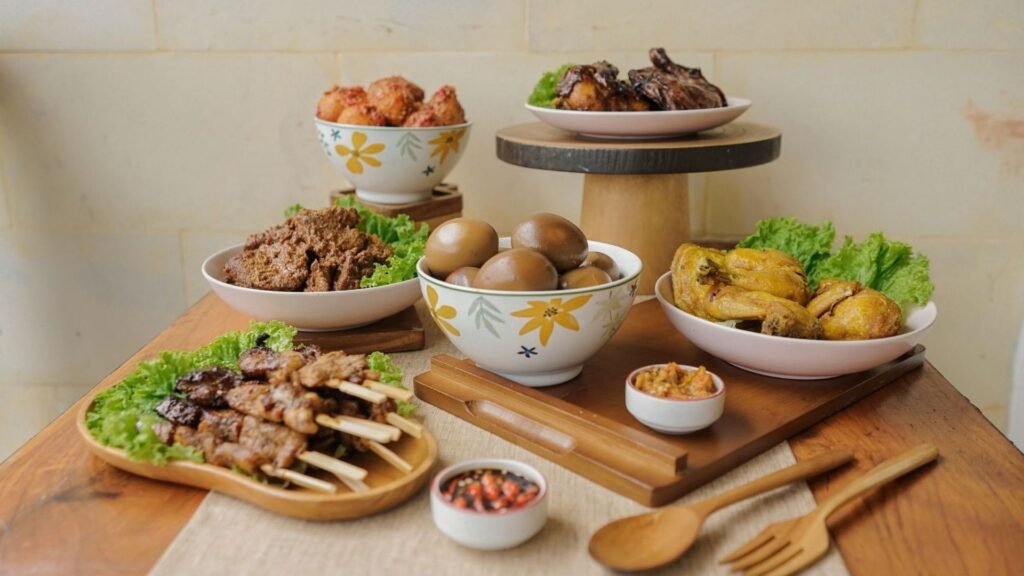 resto dengan pemandangan magelang